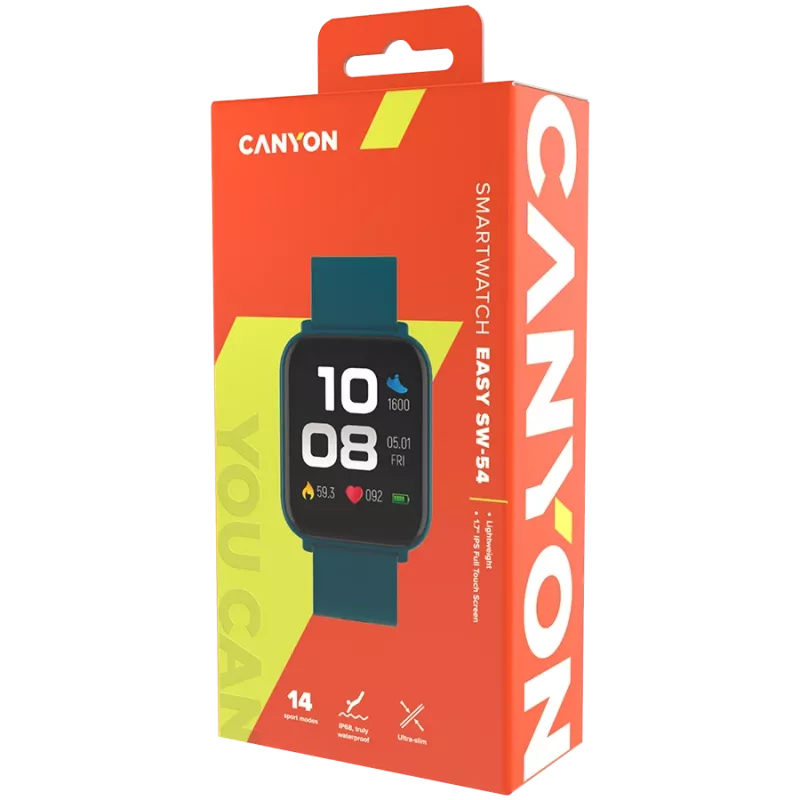 Smartwatch Canyon EASY SW-54 zelená