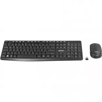 Ultron UMC300 sada klávesnice a myši – RF Wireless nemecká čierna (364180)