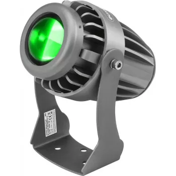 LED pinspot EUROLITE PST-10W zelený 10W – smerované pódiové/klubové osvetlenie