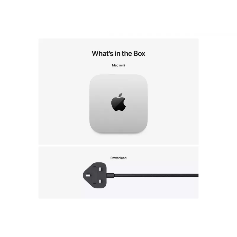 Apple Mac mini Apple M M4 16 GB 256 GB SSD macOS Sequoia Mini PC strieborný