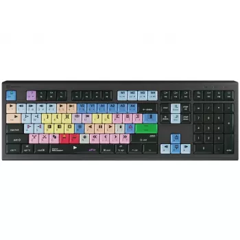 Logickeyboard Avid Media Composer Astra 2 klávesnica univerzálna USB QWERTY nemecká sivá