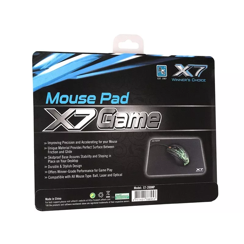 A4Tech X7-200MP podložka pod myš čierna