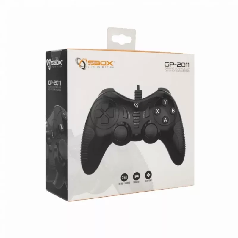 Sbox GP-2011 Gamepad pre PC/PS3/Android TV