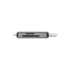 SD-čítacia kariet 3-in-1, USB-C + USB-A 2.0 + Micro-USB