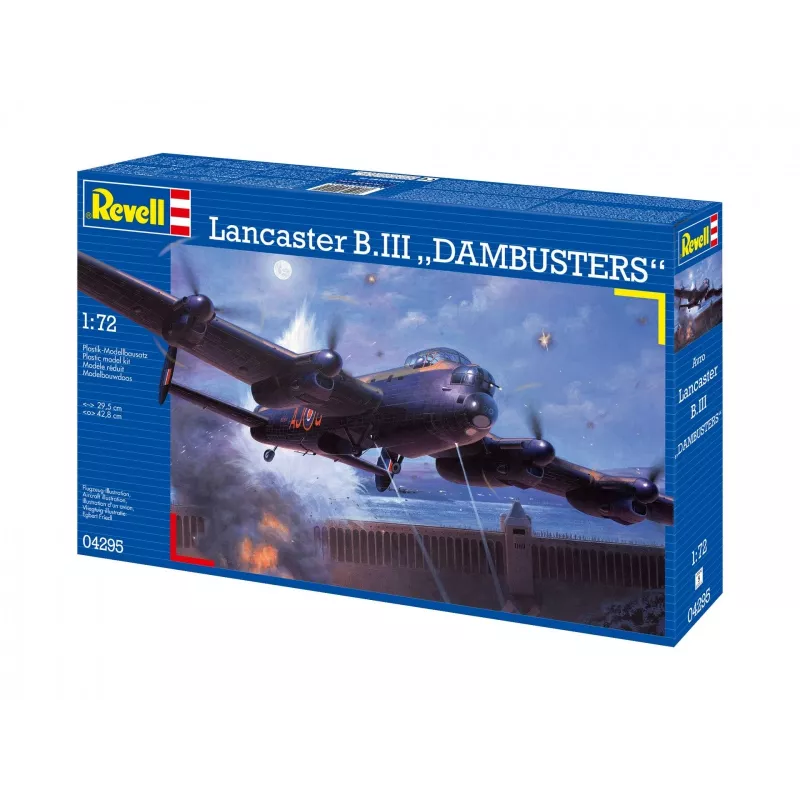 Revell Lancaster B. III Dambusters (04295) 1:72 mierka lietadlo plastový model stavebnica