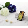Puzdro na smartfón iKins pre iPhone 11 Pro Max – čierny dizajn bozk, ochranné puzdro