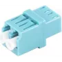 Optický adaptér LC S/CONN 07-60022 aqua jednovidový 1 ks
