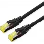ROLINE Outdoor S/FTP patch kábel Cat.6A/Kl.EA 0,15 m čierny – FTP – PIMF (21.15.0748)
