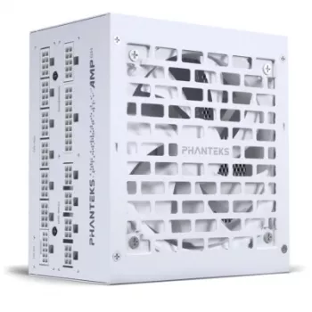 Napájací zdroj PHANTEKS AMP GH 850 W, 18+10 pin ATX, plne modulárny, 80 PLUS Gold, biely