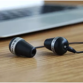 Koss | slúchadlá | THE PLUG CLASSIC | káblové | in-ear | potlačenie hluku | čierna