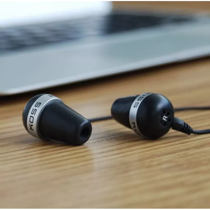 Koss | slúchadlá | THE PLUG CLASSIC | káblové | in-ear | potlačenie hluku | čierna