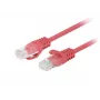 Lanberg PCF6-20CC-0025-R Patch kábel Cat.6 F/UTP, balenie 10 ks, 0,25 m, červený