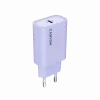 Nástenná nabíjačka CANYON OnCharge 30CL, 30W USB-C PD, 1x PD výstup, EU konektor, fialová