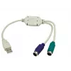 LogiLink adaptér USB - 2x PS/2 AU0004A