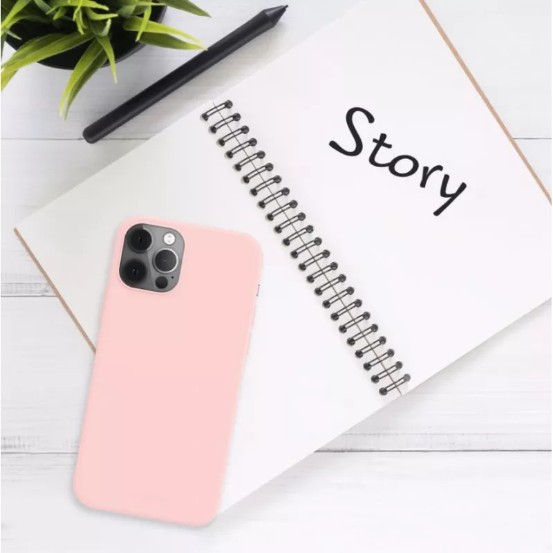 Fixed Story | Zadný kryt | Apple | iPhone 16 Pro | Pogumovaný | Ružová
