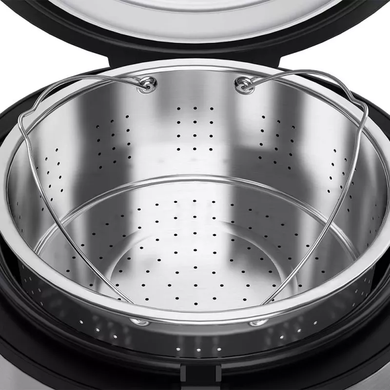 Hrniec na ryžu GASTROBACK Rice Control Low Carb & Steam, 3 l, 450 W, čierna/nerez