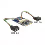 Interný USB 2.0 adaptér DeLOCK 95242
