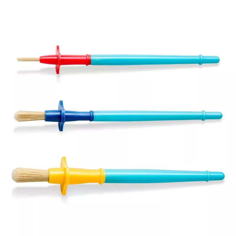 Sada štetcov Staedtler 98940-SBK3 — okrúhle syntetické štetiny, 3-dielna