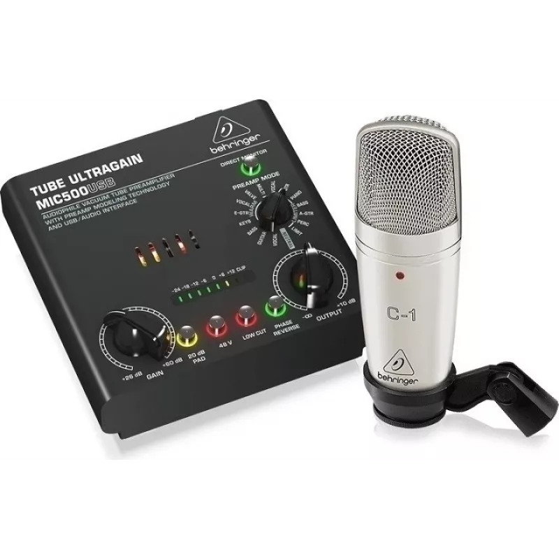 Mikrofón Behringer Voice Studio - nahrávacia a podcastová sada