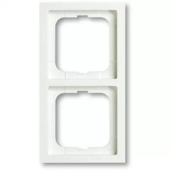 Kryt nástenného vypínača Busch-Jaeger 1722-884K biely termoplast 80×151 mm bezskrutkový
