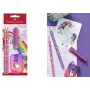 Sada na písanie Faber-Castell Unicorn ružová — model 111518, rôzne perá a príslušenstvo