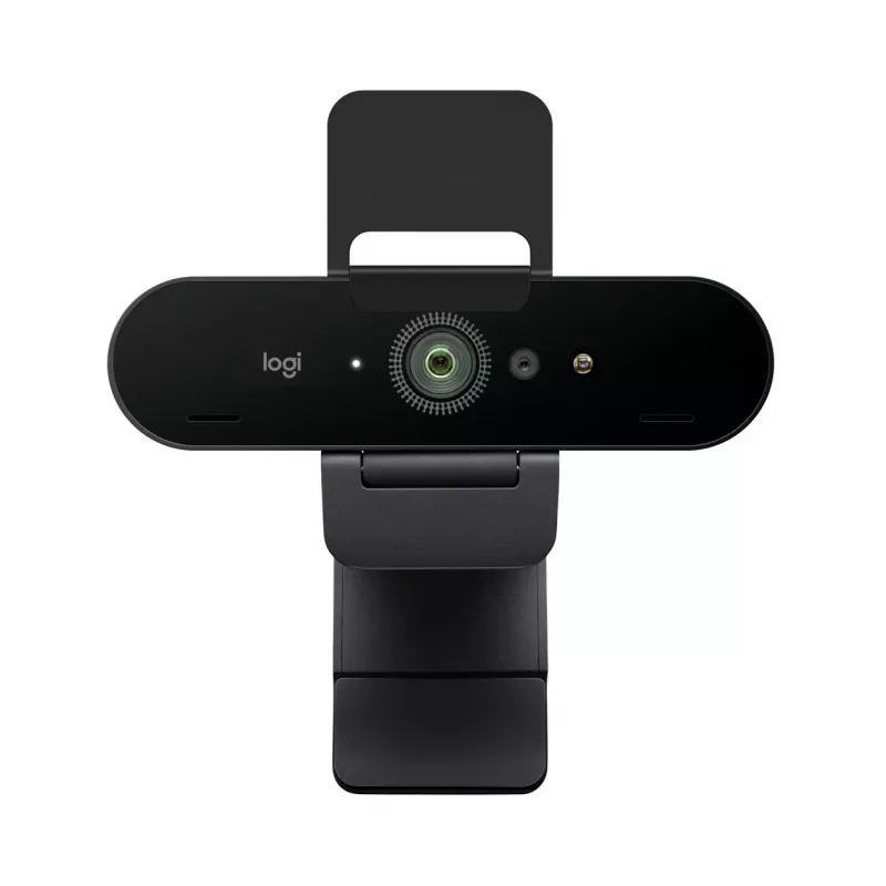 Logitech BRIO 4K Ultra HD Pro webkamera 960-001106, 4096x2160, HDR, RightLight 3, 5-násobný digitálny zoom, automatické ostrenie, USB 3.0 (USB-C), čierna