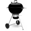 Weber gril na drevené uhlie Master Touch GBS E-5750, 57 cm čierny