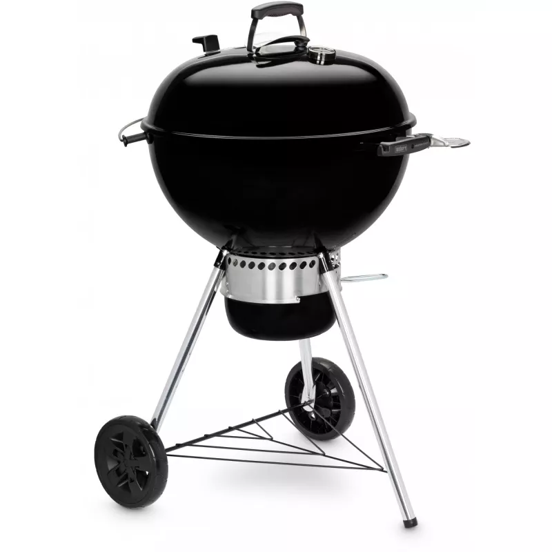 Weber gril na drevené uhlie Master Touch GBS E-5750, 57 cm čierny