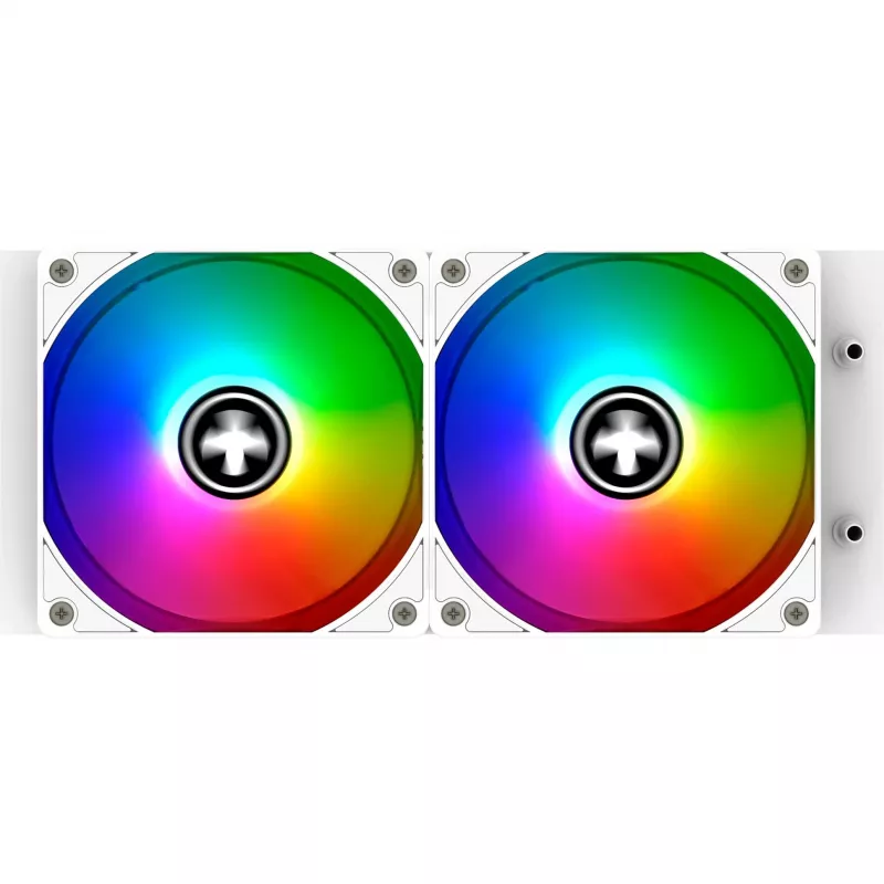All-in-One kvapalinový chladič XILENCE Performance A+ XC974 — 240 mm radiátor, 300 W TDP, biely, ARGB