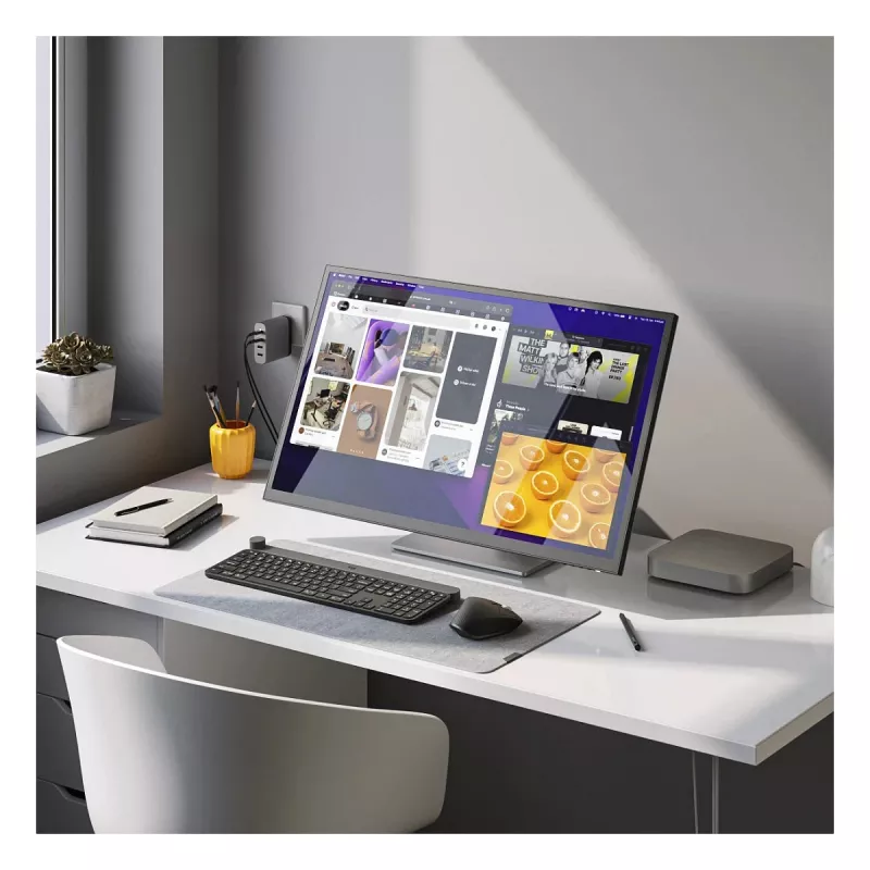 Alogic TFT 32 Clarity Touch 4K 60Hz+webkamera+skladací stojan+dotyk
