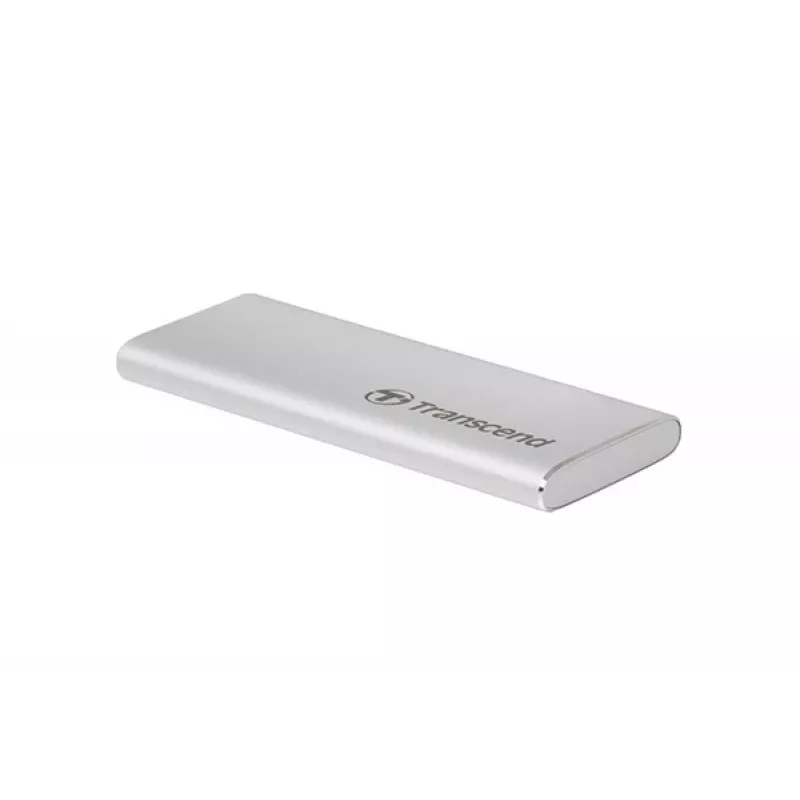 Prenosný SSD Transcend ESD260C 500GB USB Type-C 3.2 Gen 2, strieborný