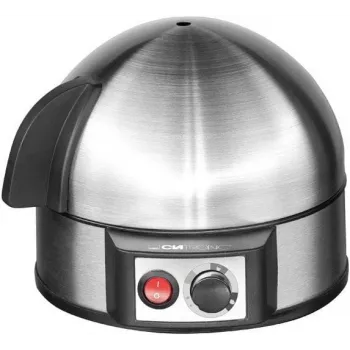 Clatronic EK 3321 varič vajec 7 vajec 400 W čierna, ušľachtilá oceľ
