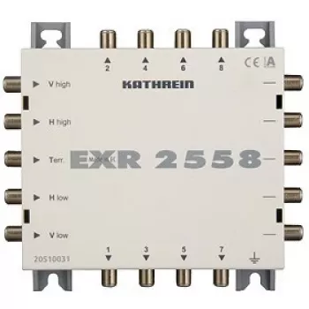 Satelitný multizlučovač Kathrein EXR 2558 sivá