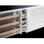 Krycí panel skrine Rittal SV 9340.120, biele PVC, plochý panel pre otvory skrine