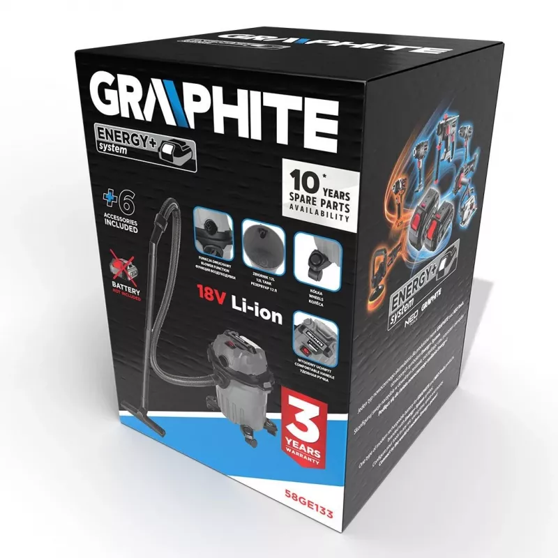 Vysávač Graphite 58GE133
