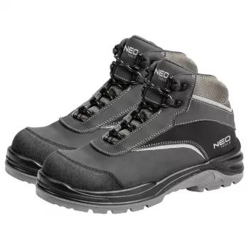 Pracovné topánky S3 SRC, nubuk, veľkosť 42