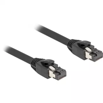 DeLOCK RJ45 sieťový kábel Cat.8.1 S/FTP 3 m 40 Gbit/s čierny