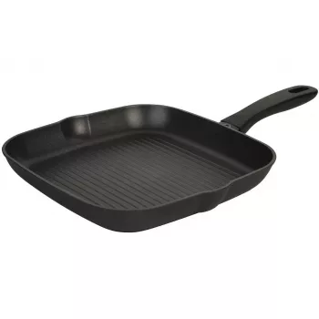 Grilovacia panvica BALLARINI 75002-924-0 hranatá čierna 28 cm