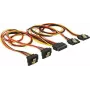 Interný napájací kábel DeLOCK 60154 0,3 m 4 x SATA 15-pin