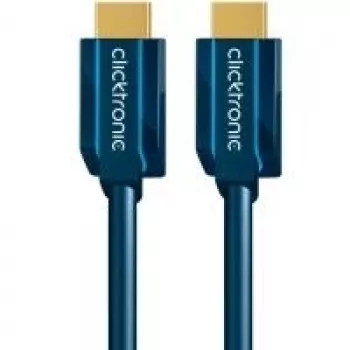 ClickTronic 2m High Speed HDMI 2m HDMI HDMI modrý (70303)
