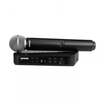BLX24E/SM58-H8E - bezdrôtový systém s mikrofónom SM58 (518-542 MHz)