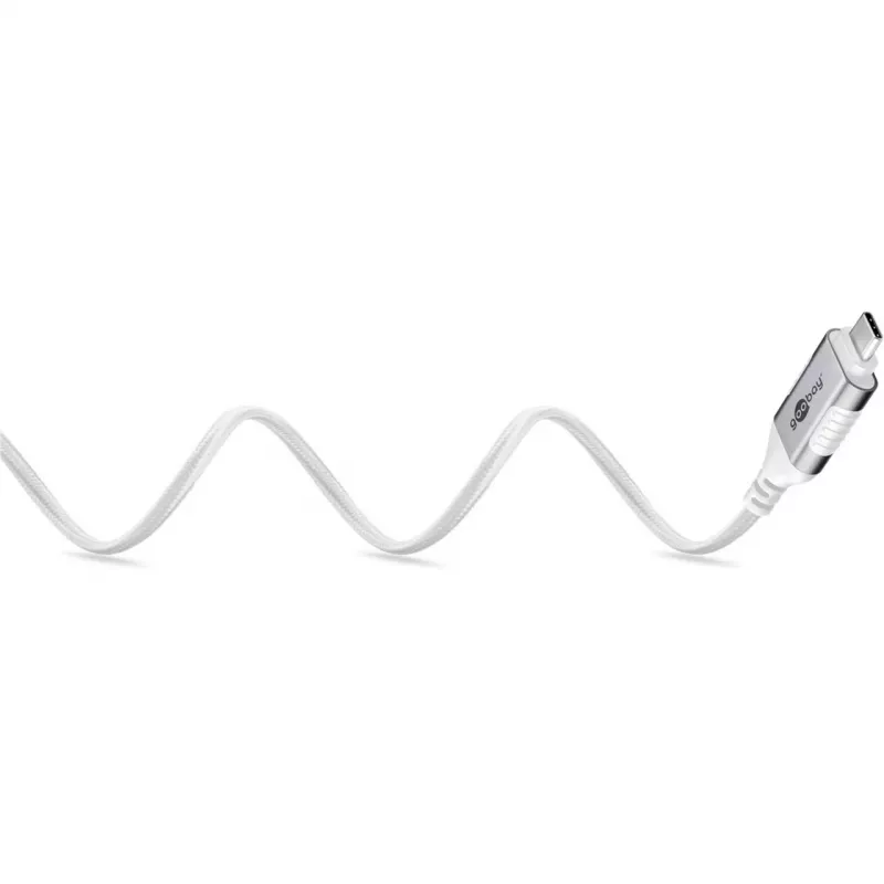 Goobay Ethernet kábel USB-C 3.1 na RJ45 tenký 2 m – prepája router alebo modem (74387)