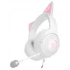 Headset Razer Kraken Kitty V2 Wired USB Type-A biela — circumaurálny, hlavový most, 20–20000 Hz, 2 m kábel