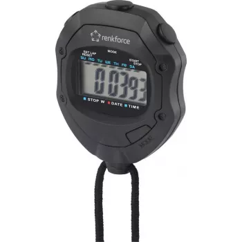 Renkforce RF-SW-110 stopky digitálne čierne (RF-4612982)