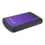 Transcend StoreJet 25H3P - pevný disk - 4TB - externý (prenosný) - 2.5 (6,4 cm) - USB3.0 - 256-bit-AES - fialový (TS4TSJ25H3P)