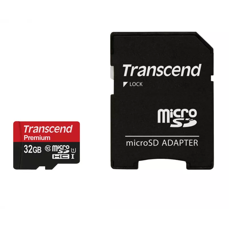PAMÄŤOVÁ MICRO SDHC 32GB S ADAPTÉROM/CLASS10 TS32GUSDU1 TRANSCEND