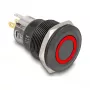Panelové tlačidlo DELOCK 22015 22 mm, 12 V, 5 spájkovacích vývodov