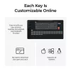 Mechanická full-size klávesnica Keychron Q6 Max – červené spínače, biele puzdro