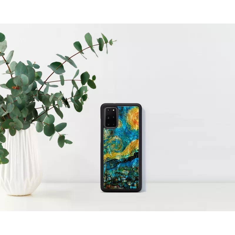 Ochranné puzdro iKins pre Samsung Galaxy S20+ — Hviezdna noc čierne