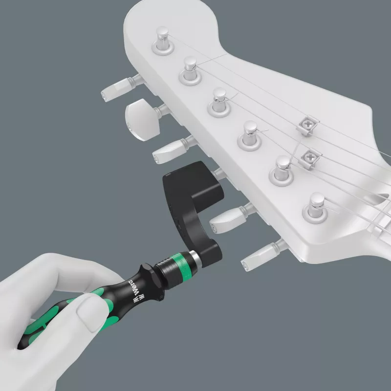 Sada gitarového náradia 9100 Kraftform kompakt, 27-dielna (čierna)